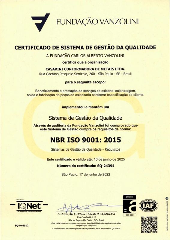 Certificações